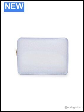 Clear Acrylic Pouch Handbag - Large Travel Cosmetic Organizer